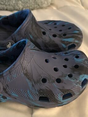 Crocs J5 Kids Blue Tie-Dye